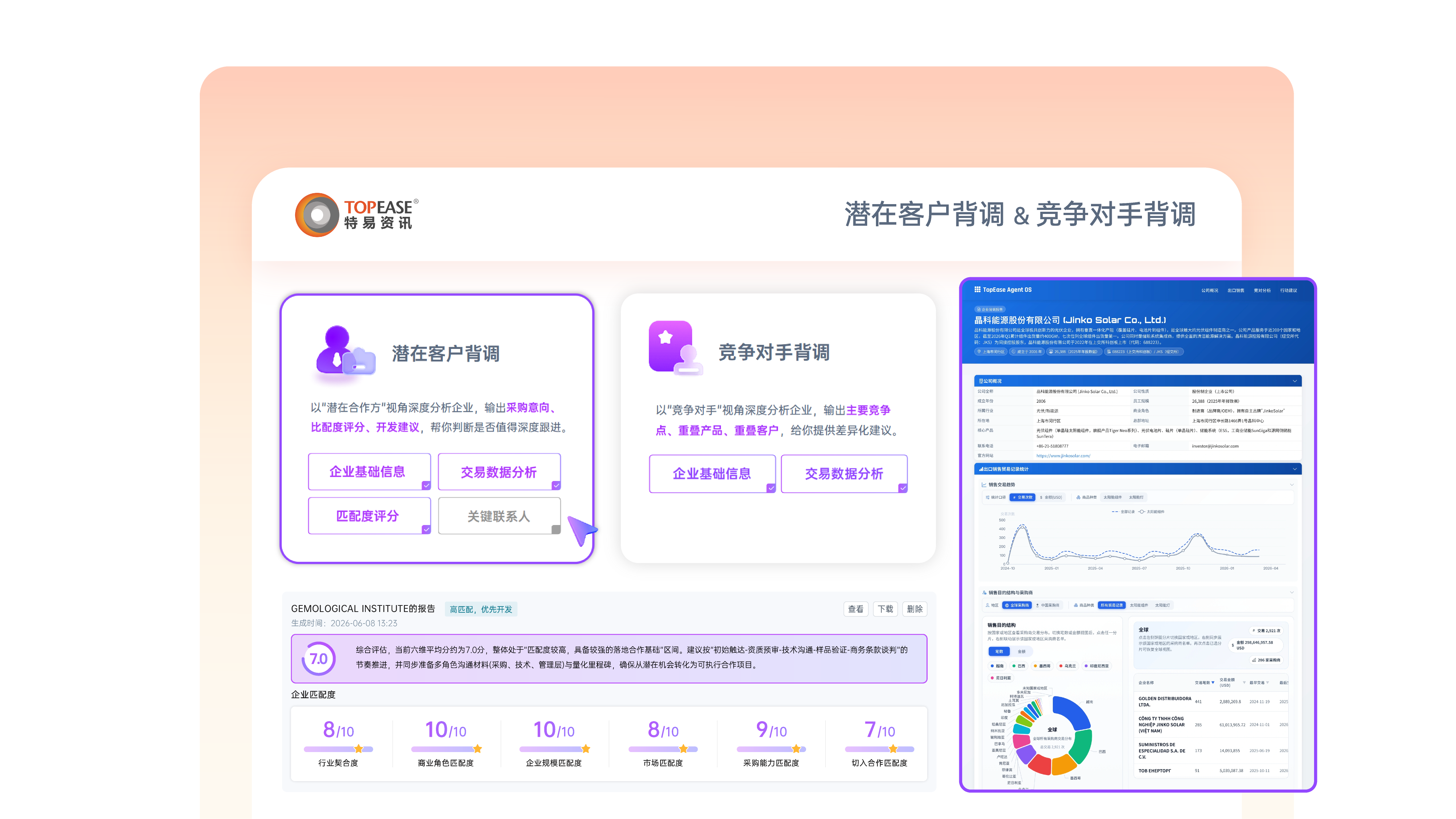 客户背调