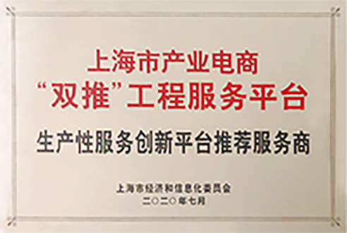 上海市电子商务双推创新服务平台