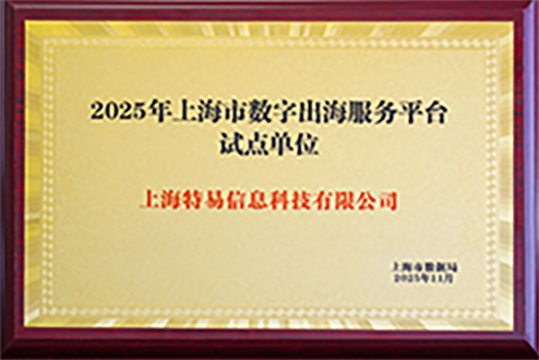 上海市数字出海服务平台